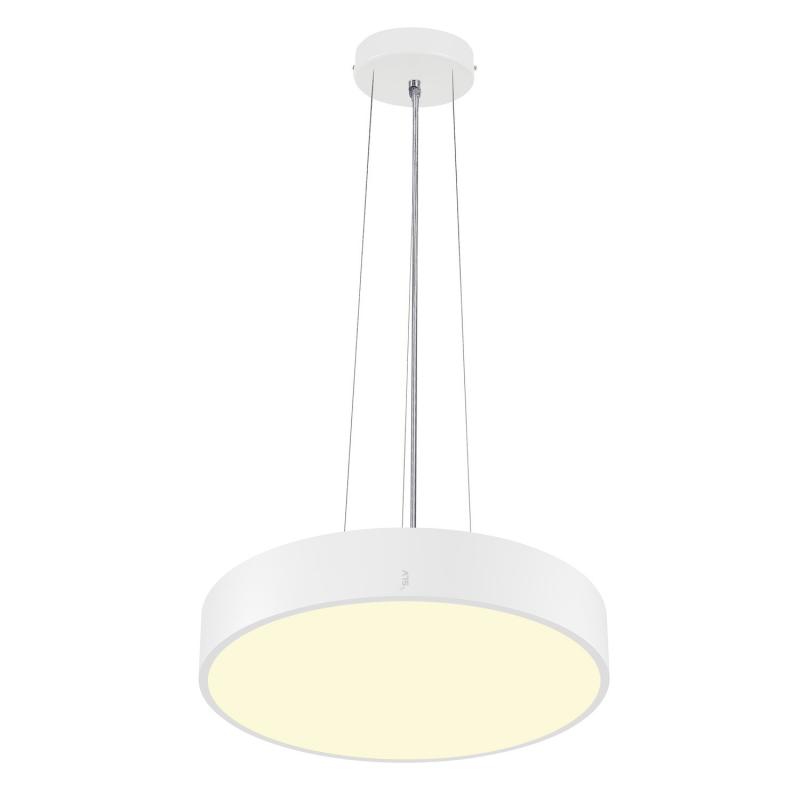 SLV 1007295 MEDO® PRO 40 Wand- und Deckenaufbauleuchte rund 3000/4000K 19W DALI Touch 110° weiß