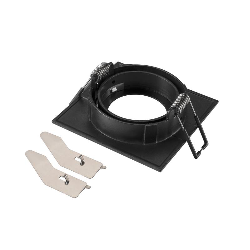 SLV 1007329 NEW TRIA® 68 Deckeneinbauring L: 8.2 B: 8.2 H: 2.6 cm IP 20 schwarz