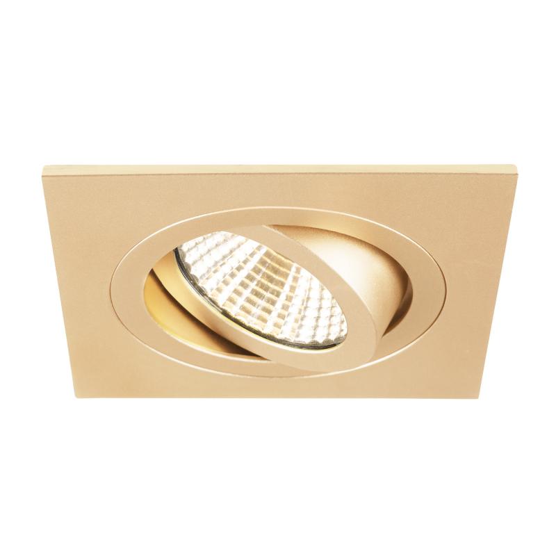 SLV 1007341 NEW TRIA® 75 Deckeneinbauring L: 9 B: 9 H: 2.6 cm IP 20 roségold
