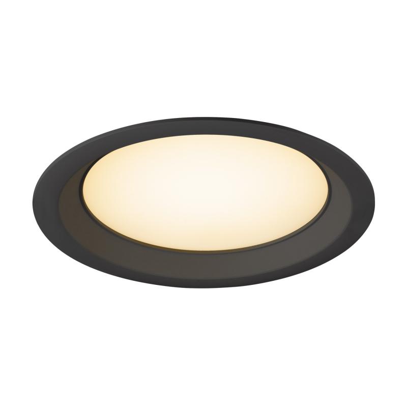 SLV 1007487 DOWNLIGHT V 200 leicht versenkte Abdeckung schwarz