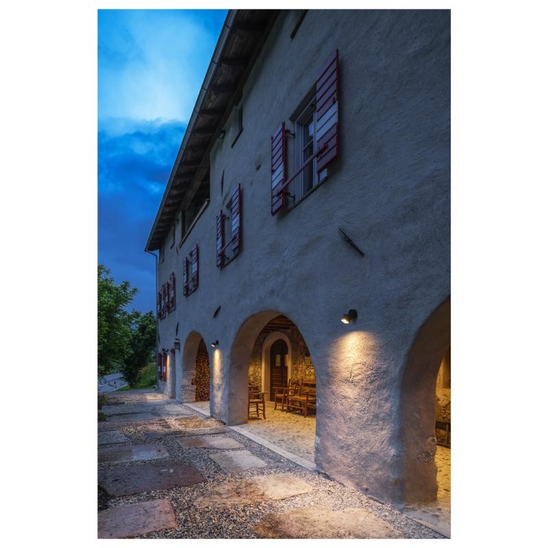 SLV 1007511 R-CUBE Wand- und Deckenaufbauleuchte 2700/3000K 15W PHASE 70° anthrazit