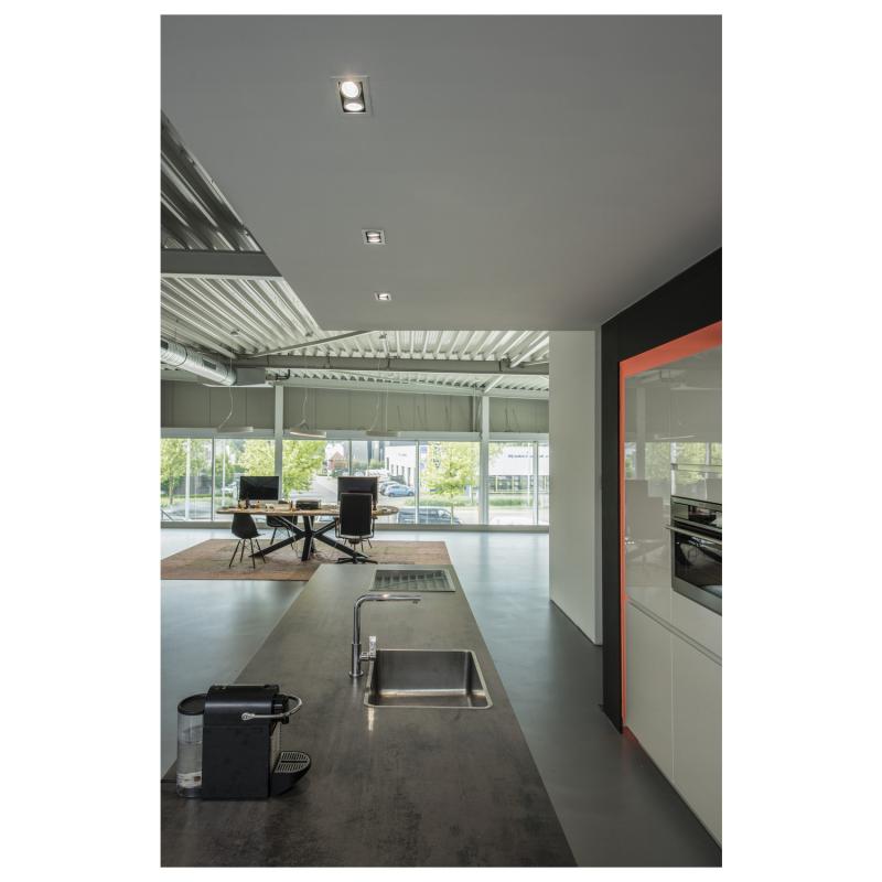 SLV 1007560 KADUX Deckeneinbauleuchte double 3000K 38° IP 20 quadratisch weiß