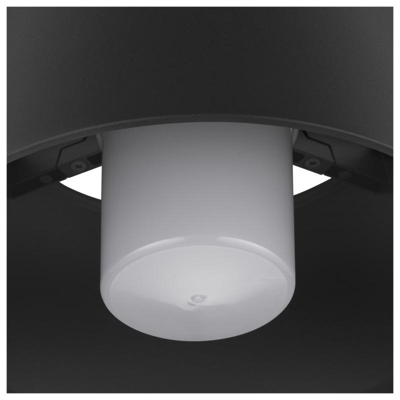 SLV 1007586 PHOTONI Deckenaufbauleuchte konisch 1x max. 13W E27 schwarz