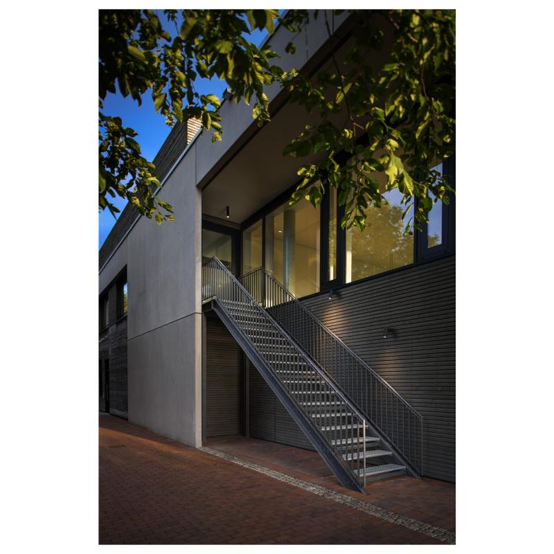 SLV 1007653 S-TUBE Wandaufbauleuchte rund 1x max. 10W GU10 schwarz