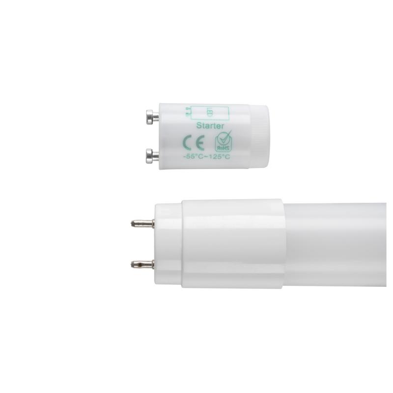 120cm G13 SLV 1007778 LED Tube Mains & Magnetic 1200 16W 830 3000K warmweiß Polycarbonat für KVG/VVG/AC