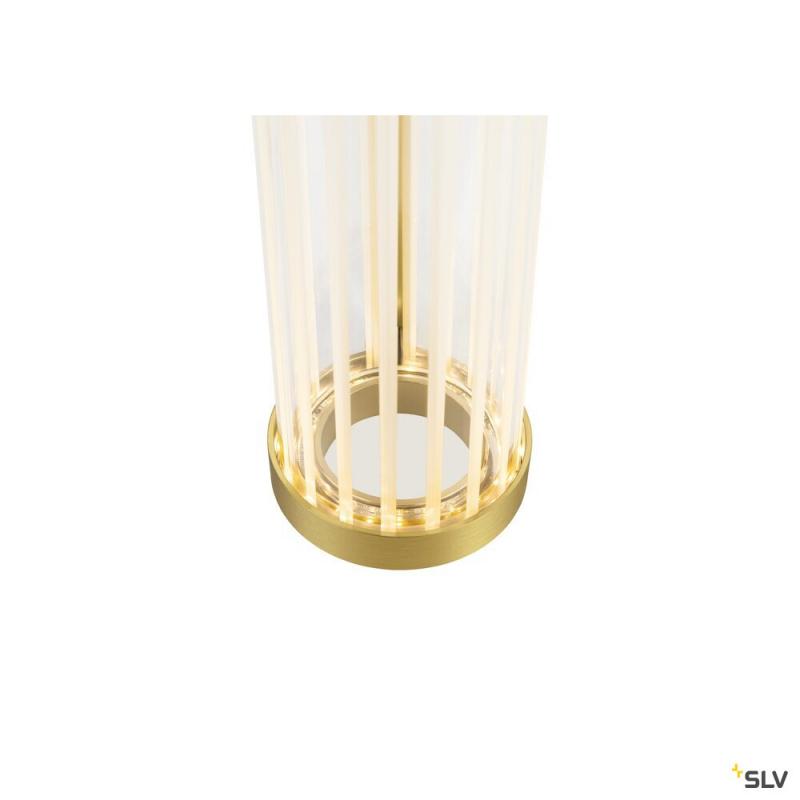 SLV 1008036 QUIMERA, Wandaufbauleuchte, 2700/3000 K, PHASE, gebürstet messing