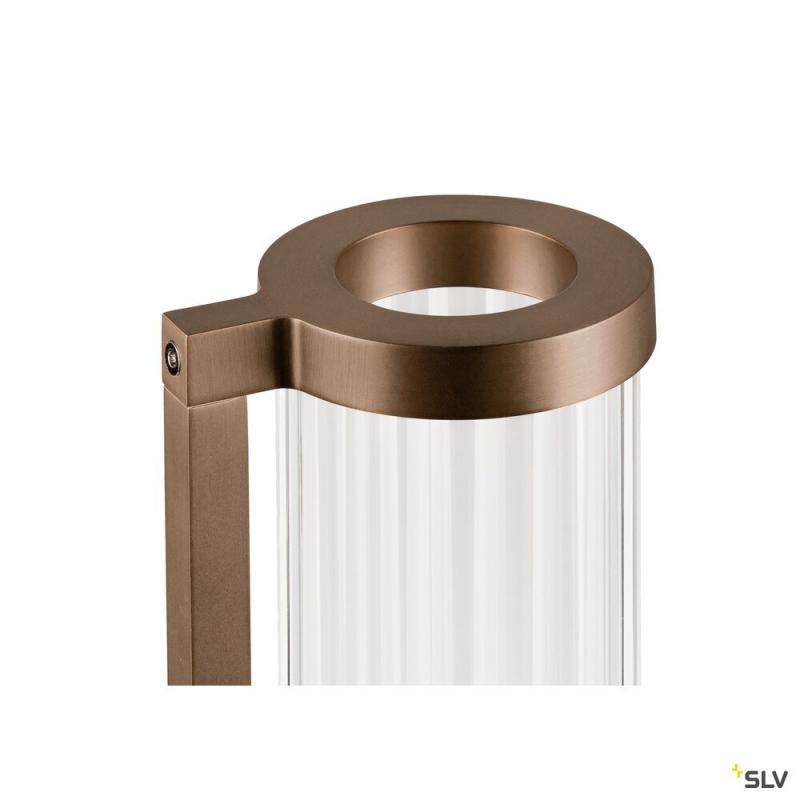 SLV 1008037 QUIMERA, Wandaufbauleuchte, 2700/3000 K, PHASE, dunkel kupfer