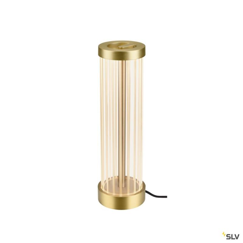 SLV 1008039 QUIMERA, Tischleuchte, 2700/3000 K, gebürstet messing