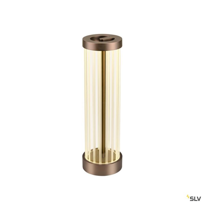 SLV 1008040 QUIMERA, Tischleuchte, 2700/3000 K, dunkel kupfer