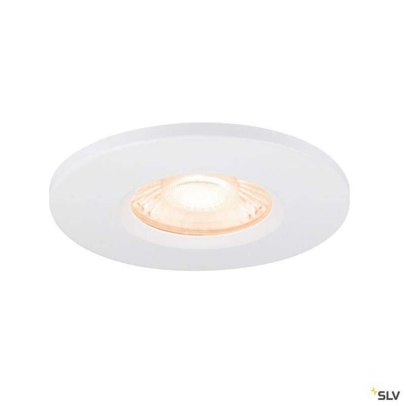 SLV 1008068 UNIVERSAL DOWNLIGHT Abdeckung, für Downlight, IP65, rund, weiß