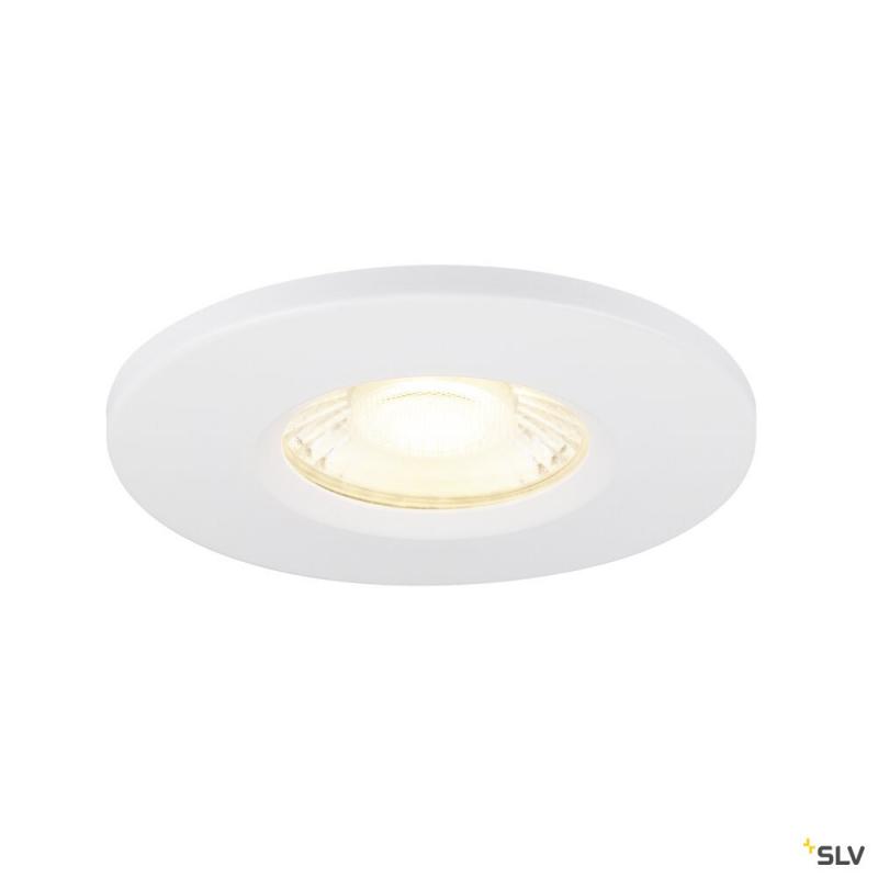 SLV 1008068 UNIVERSAL DOWNLIGHT Abdeckung, für Downlight, IP65, rund, weiß