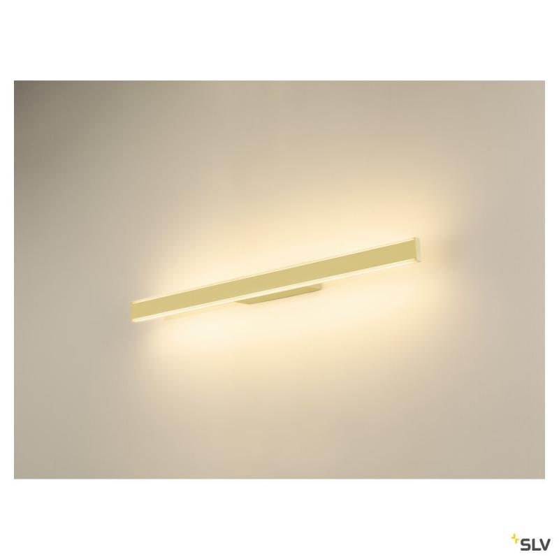 SLV 1008083 ONE LINEAR 70, Wandaufbauleuchte, UP/DOWN, 2700/3000 K, PHASE, messing