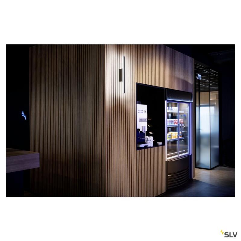 SLV 1008084 ONE LINEAR 50, Wandaufbauleuchte, UP/DOWN, 2700/3000 K, PHASE, schwarz