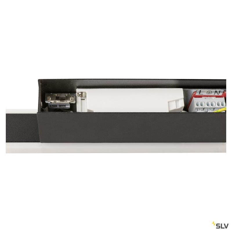 SLV 1008084 ONE LINEAR 50, Wandaufbauleuchte, UP/DOWN, 2700/3000 K, PHASE, schwarz