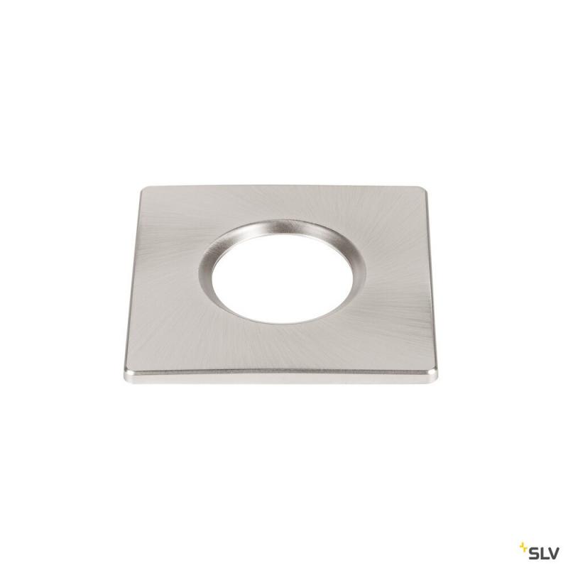 SLV 1008097 UNIVERSAL DOWNLIGHT Abdeckung, für Downlight, IP65, eckig, aluminium