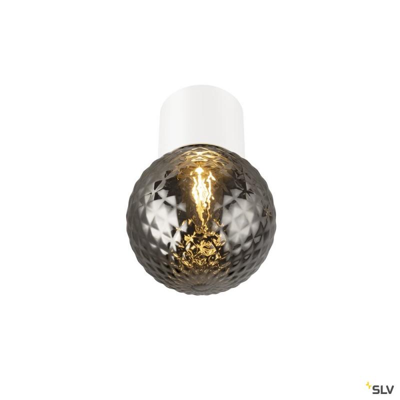 SLV 1008100 VARYT, Deckenaufbauleuchte, rund, 1x max. 6 W, E14, weiß