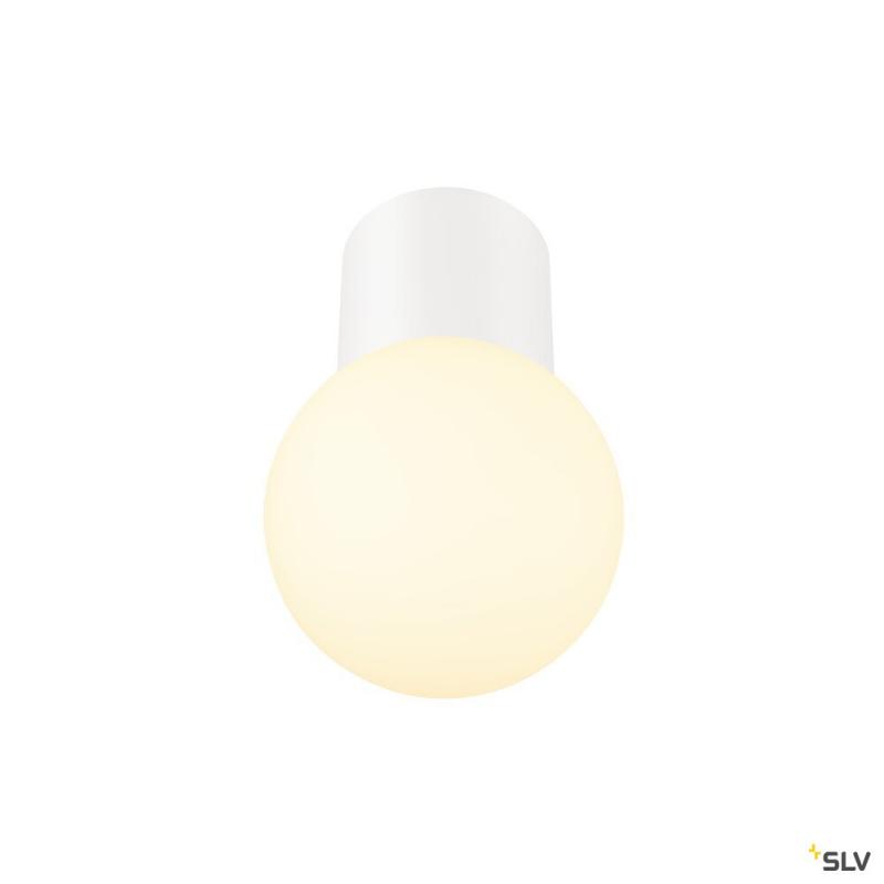 SLV 1008100 VARYT, Deckenaufbauleuchte, rund, 1x max. 6 W, E14, weiß