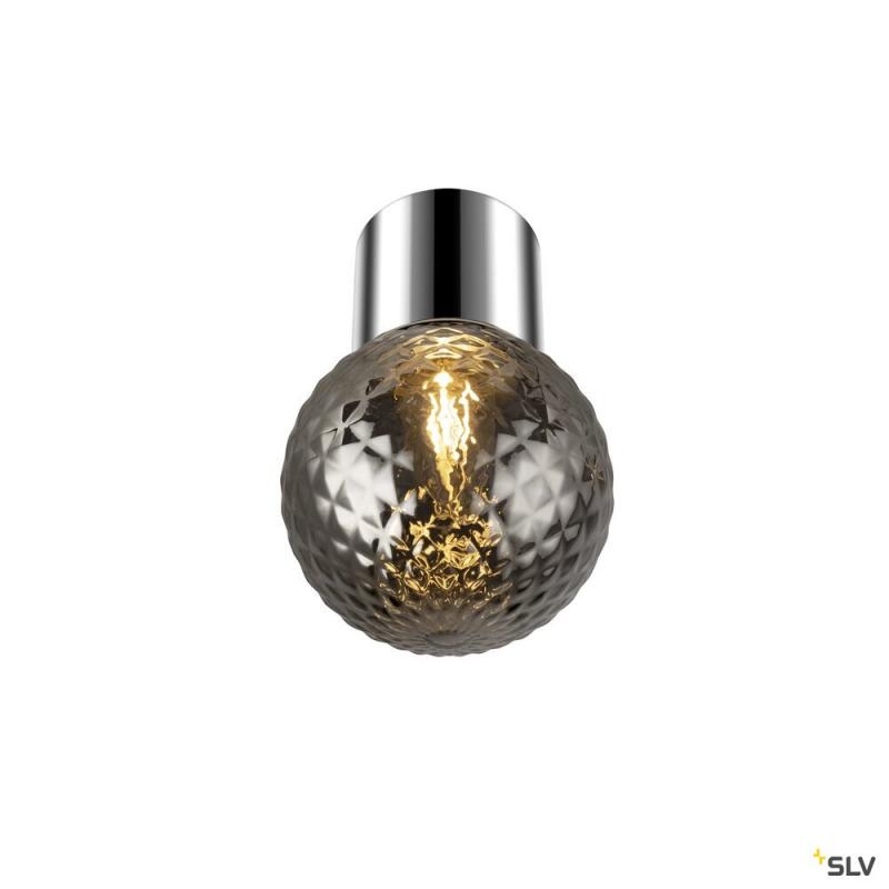 SLV 1008101 VARYT, Deckenaufbauleuchte, rund, 1x max. 6 W, E14, chrom