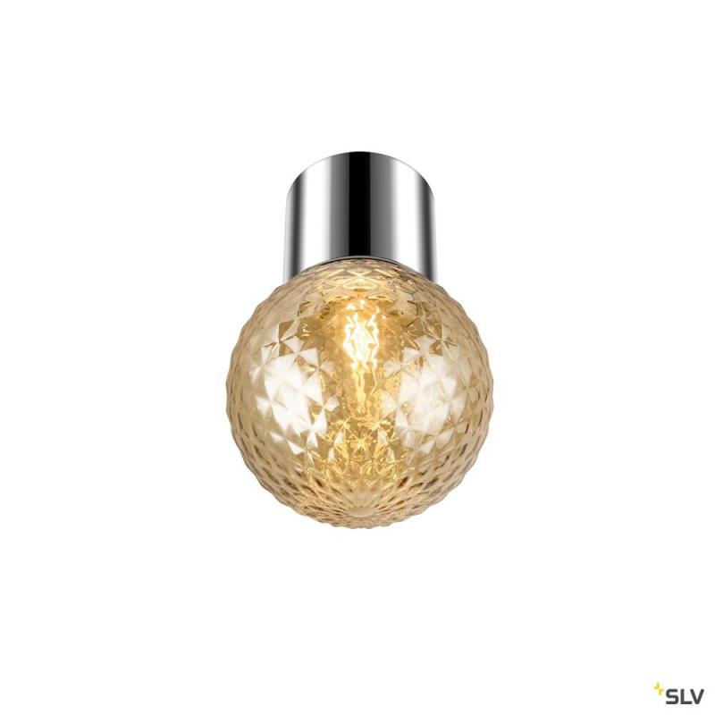 SLV 1008101 VARYT, Deckenaufbauleuchte, rund, 1x max. 6 W, E14, chrom