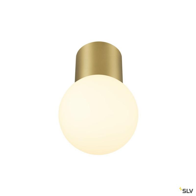 SLV 1008102 VARYT, Deckenaufbauleuchte, rund, 1x max. 6 W, E14, messing