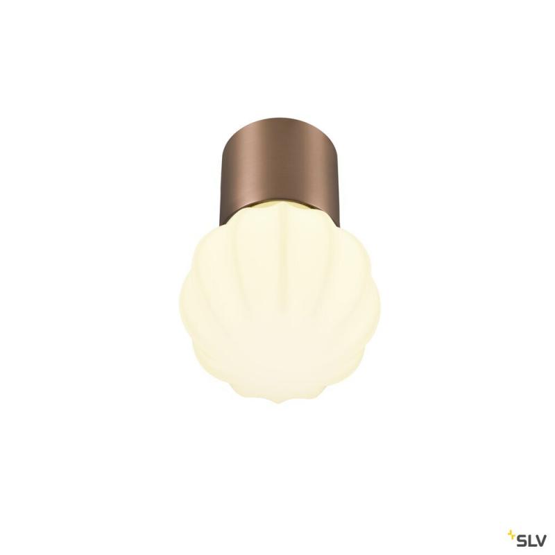 SLV 1008103 VARYT, Deckenaufbauleuchte, rund, 1x max. 6 W, E14, kupfer