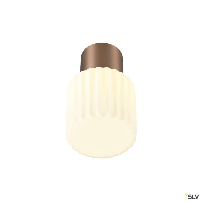 SLV 1008103 VARYT, Deckenaufbauleuchte, rund, 1x max. 6 W, E14, kupfer