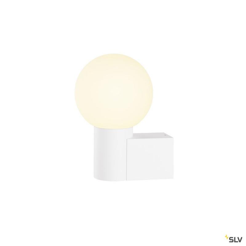 SLV 1008105 VARYT, Wandaufbauleuchte, rund, 1x max. 6 W, E14, weiß