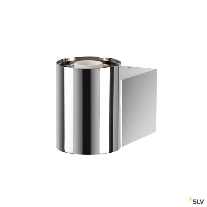 SLV 1008106 VARYT, Wandaufbauleuchte, rund, 1x max. 6 W, E14, chrom