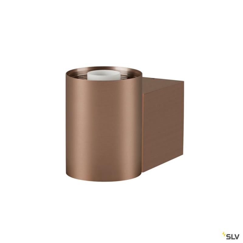 SLV 1008108 VARYT, Wandaufbauleuchte, rund, 1x max. 6 W, E14, kupfer