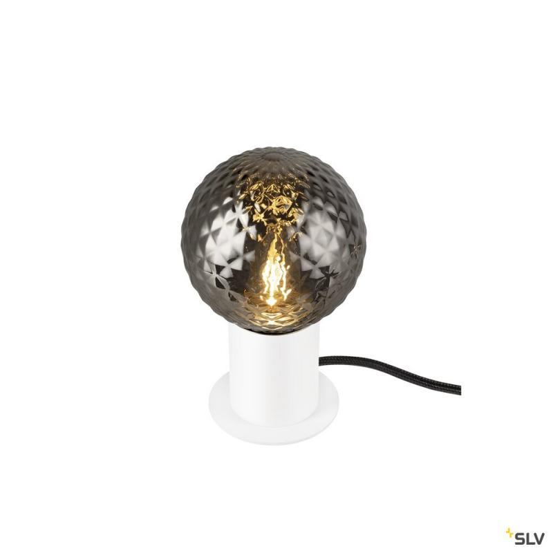 SLV 1008110 VARYT, Tischleuchte, rund, 1x max. 6 W, E14, weiß