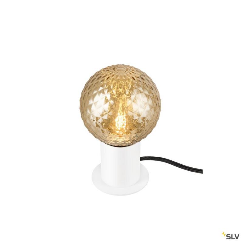 SLV 1008110 VARYT, Tischleuchte, rund, 1x max. 6 W, E14, weiß