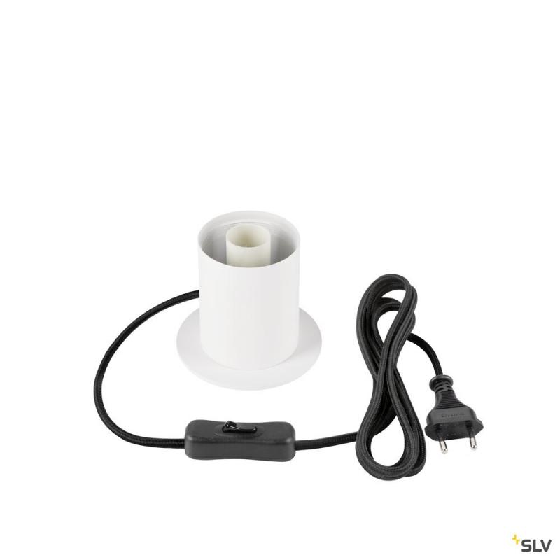 SLV 1008110 VARYT, Tischleuchte, rund, 1x max. 6 W, E14, weiß
