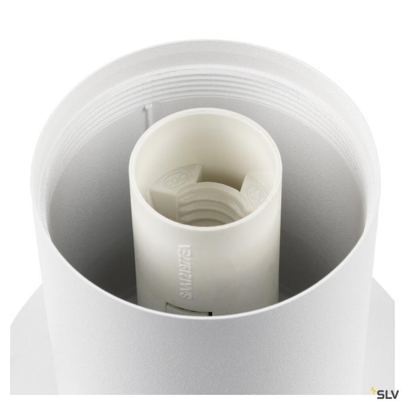 SLV 1008110 VARYT, Tischleuchte, rund, 1x max. 6 W, E14, weiß