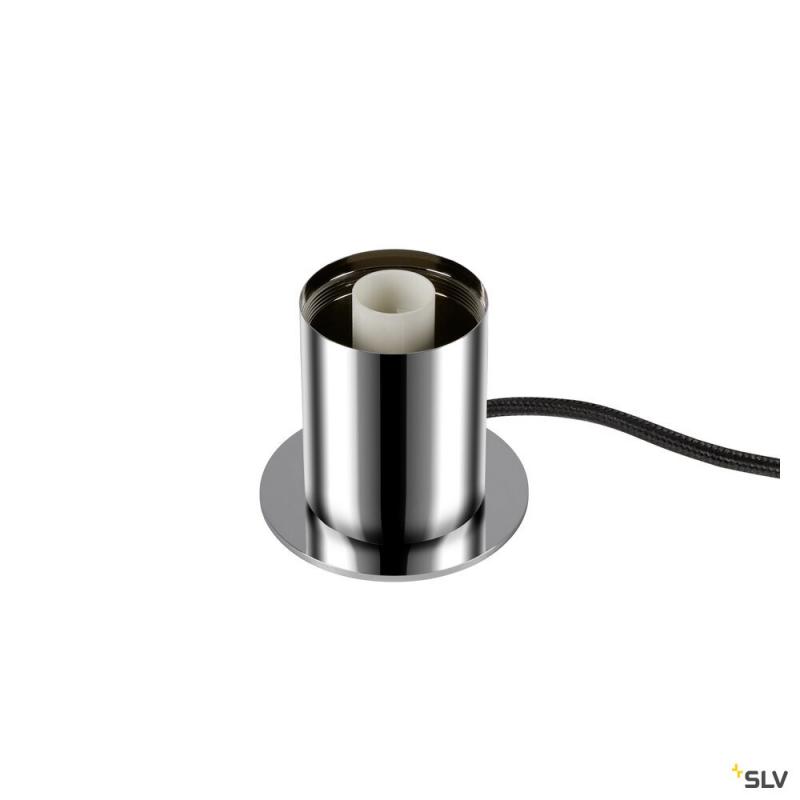 SLV 1008111 VARYT, Tischleuchte, rund, 1x max. 6 W, E14, chrom