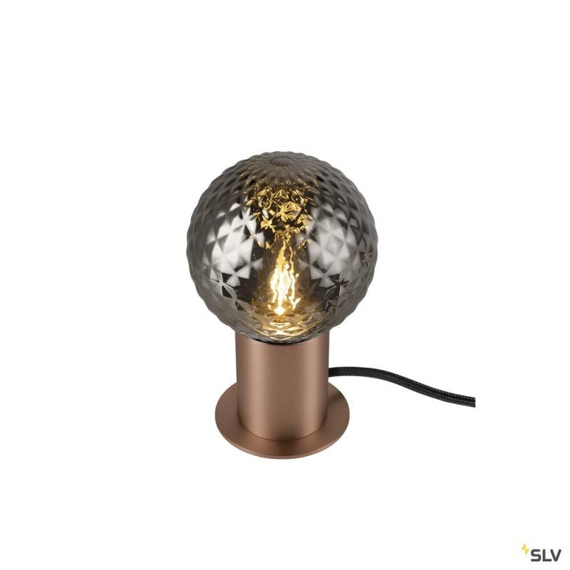 SLV 1008113 VARYT, Tischleuchte, rund, 1x max. 6 W, E14, kupfer