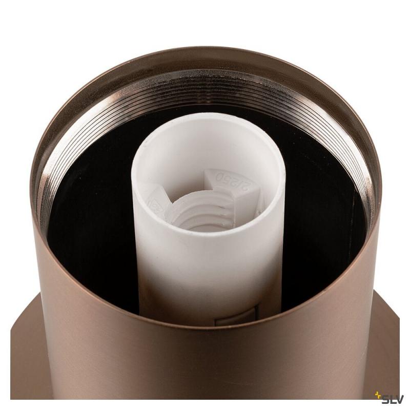 SLV 1008113 VARYT, Tischleuchte, rund, 1x max. 6 W, E14, kupfer