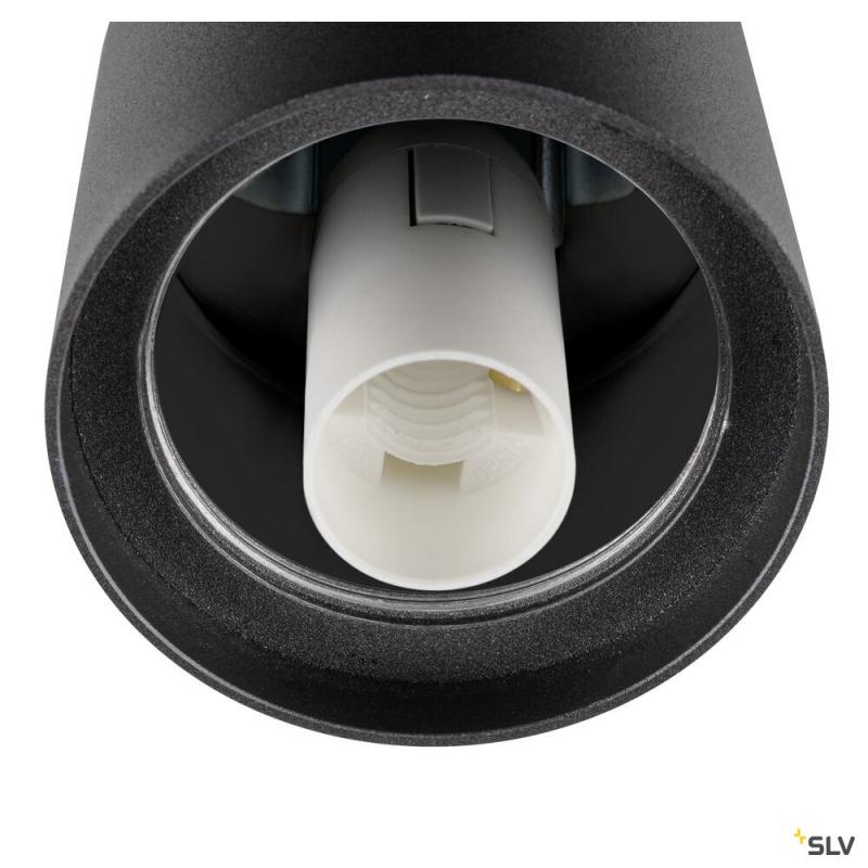 SLV 1008114 VARYT, Pendelleuchte, E14, Pendellänge 150 cm, 1x max. 6 W, schwarz