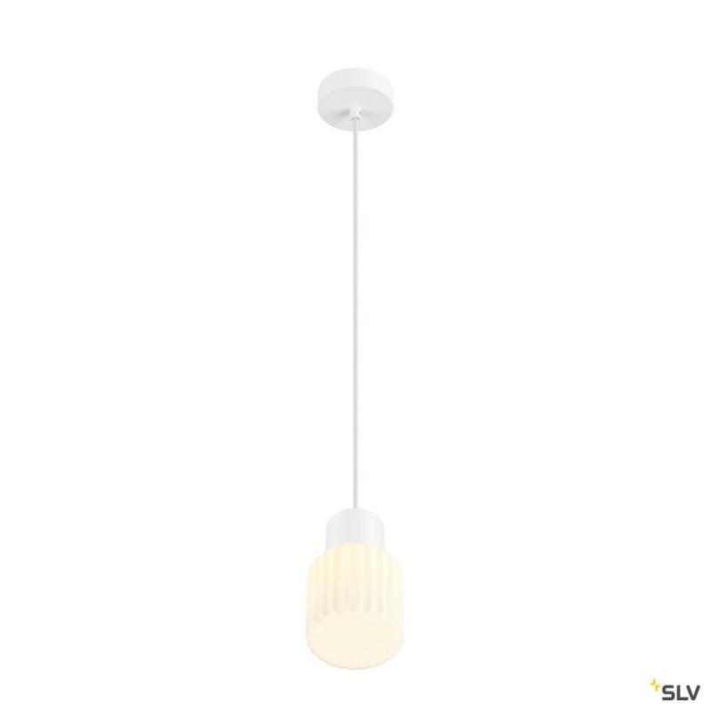 SLV 1008115 VARYT, Pendelleuchte, E14, Pendellänge 150 cm, 1x max. 6 W, weiß