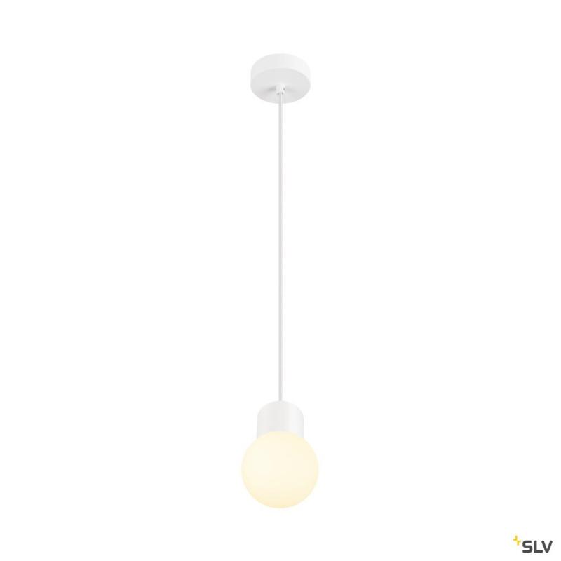 SLV 1008115 VARYT, Pendelleuchte, E14, Pendellänge 150 cm, 1x max. 6 W, weiß