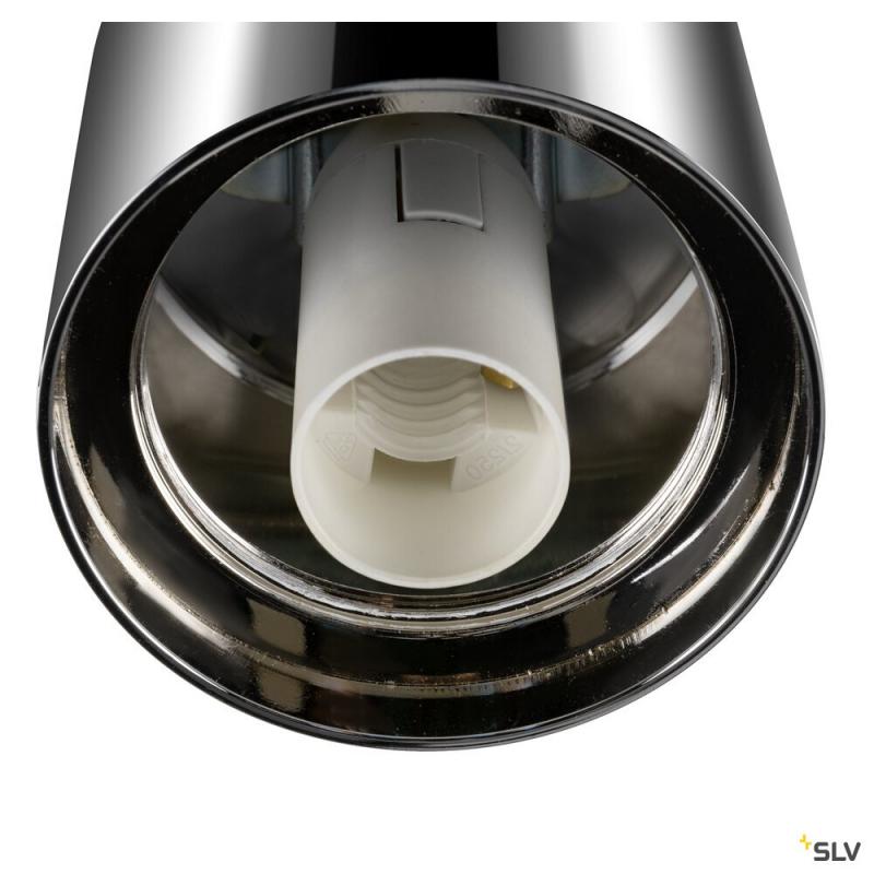 SLV 1008116 VARYT, Pendelleuchte, E14, Pendellänge 150 cm, 1x max. 6 W, chrom