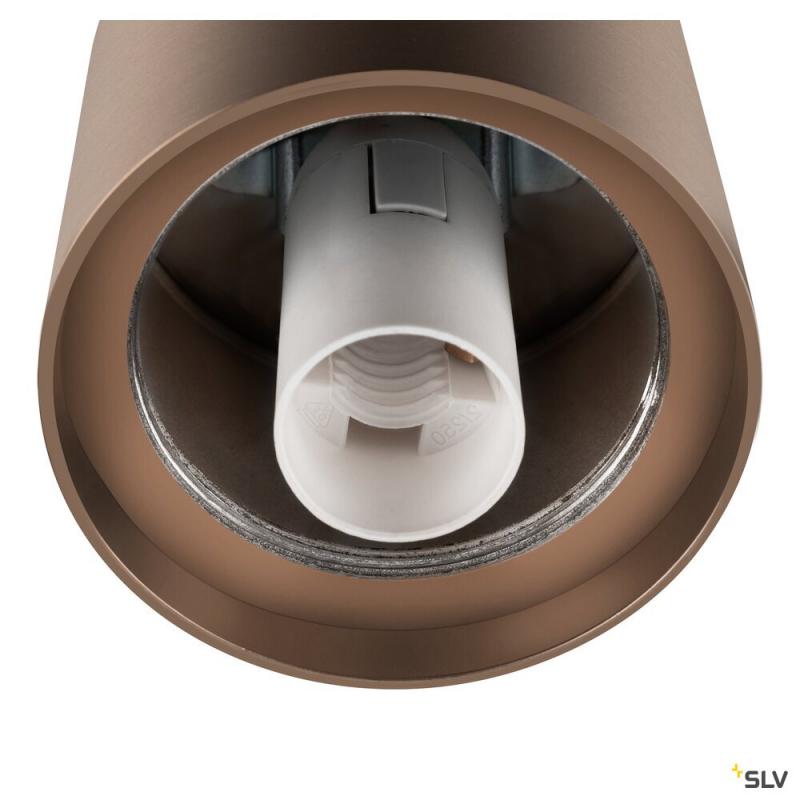 SLV 1008118 VARYT, Pendelleuchte, E14, Pendellänge 150 cm, 1x max. 6 W, kupfer