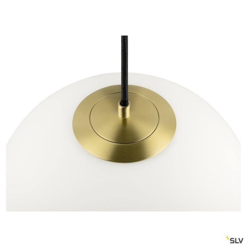 SLV 1008136 SUN 30, Pendelleuchte, E27, offenes Kabelende, 1x max. 40 W, matt gold