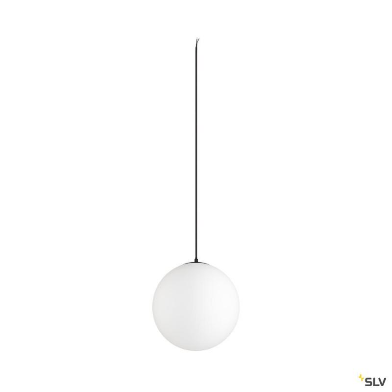 SLV 1008137 SUN 30, Pendelleuchte, E27, offenes Kabelende, 1x max. 40 W, matt schwarz