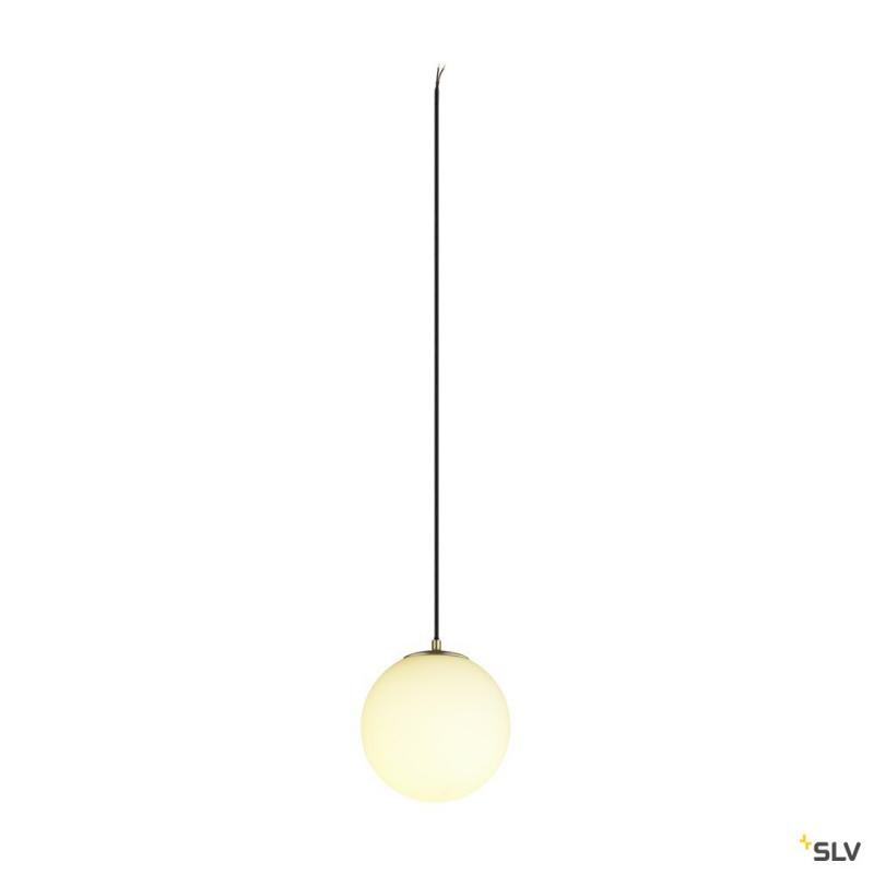 SLV 1008138 SUN 20, Pendelleuchte, E27, offenes Kabelende, 1x max. 40 W, matt gold