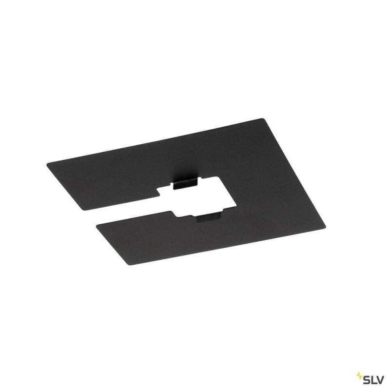 SLV 1008149 1~ SYSTEM, Abdeckung, L: 10 B: 10 cm, schwarz