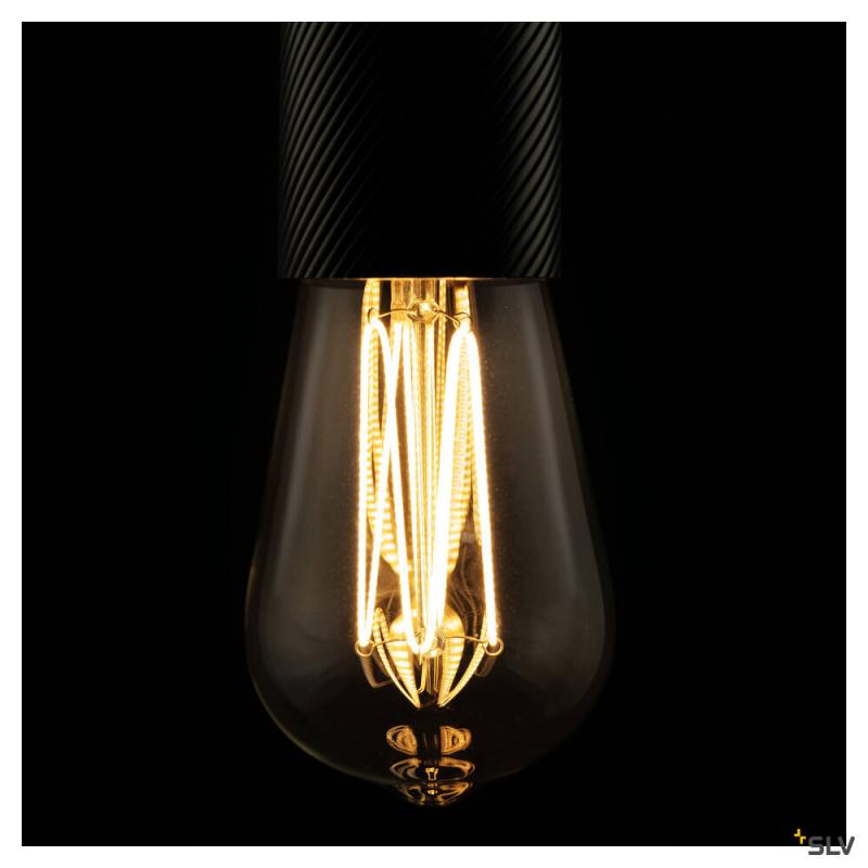 SLV 1008156 LED Rusika Soft Cage LED-Leuchtmittel E27 PHASE 6 W 2200 K