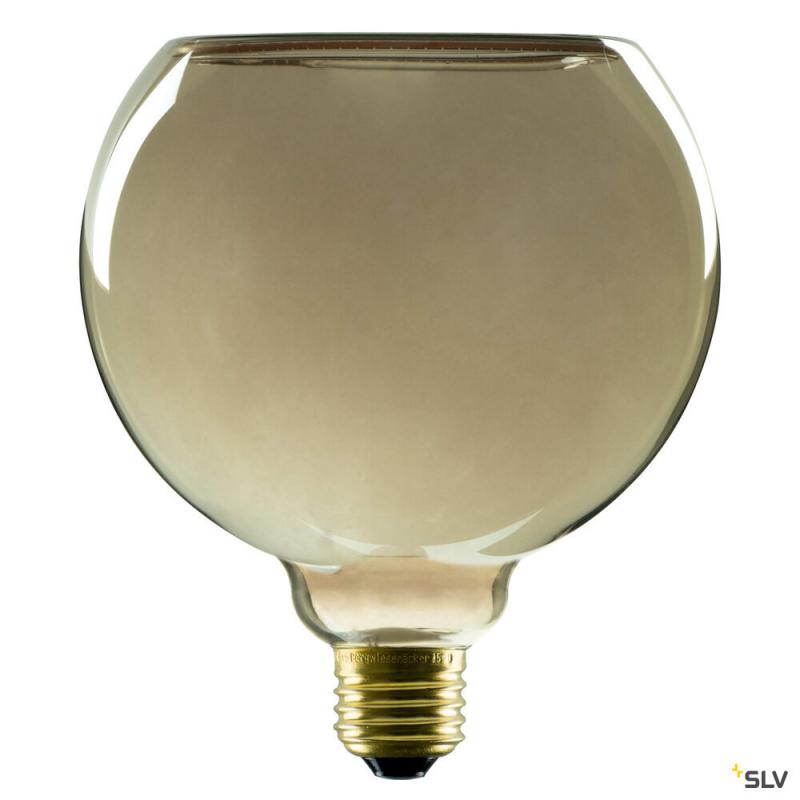 SLV 1008163 LED Floating Globe 150, LED-Leuchtmittel, smokey black, E27, PHASE, 6 W, 1900 K
