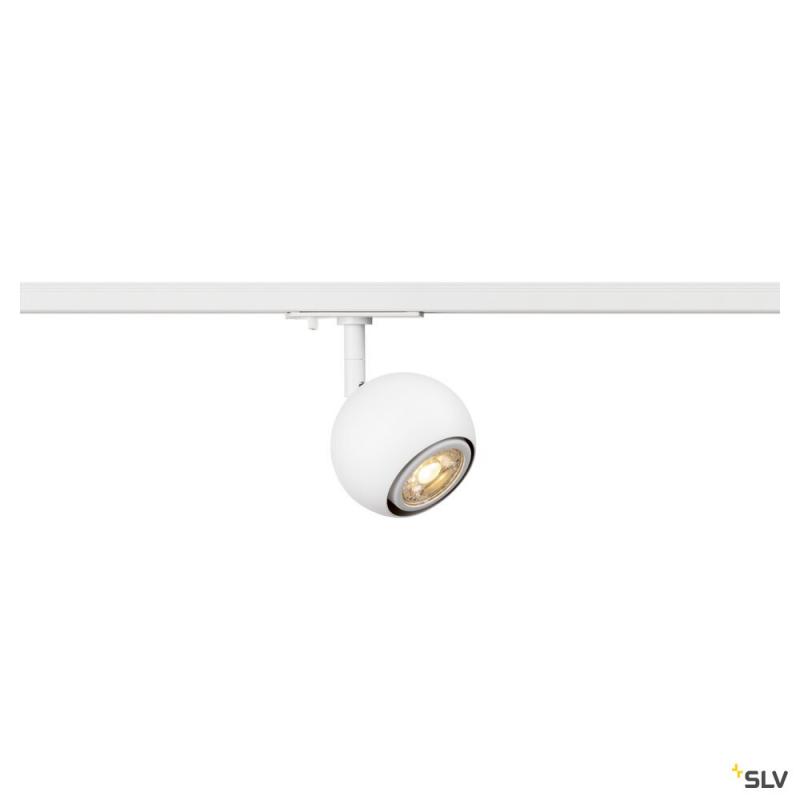 SLV 1008181 LIGHT EYE® 90, 1~ Spot, rund, GU10, 1x max. 6 W, matt weiß