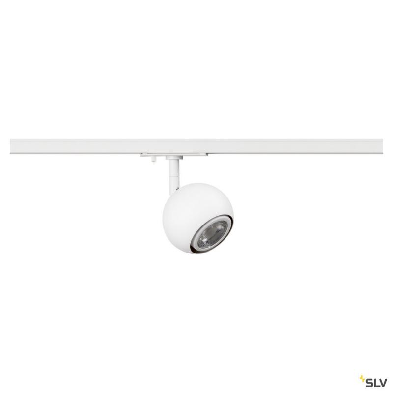 SLV 1008181 LIGHT EYE® 90, 1~ Spot, rund, GU10, 1x max. 6 W, matt weiß