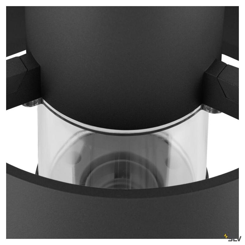 SLV 1008193 PHOTONI CYL POLE 75, Stehleuchte, E27, 1x max. 13 W, schwarz